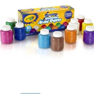 Crayola® 10 Color Washable Kids' Paint Set